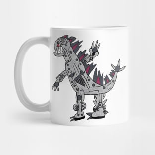 8 year old Jack: Mecha God Lizard Monster Mug